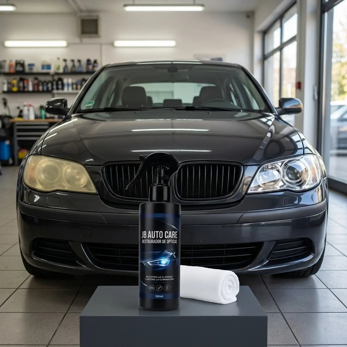 Jb Auto Care - Spray Protector y Restaurador de Opticas